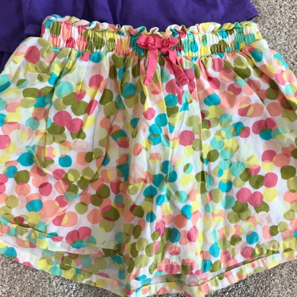 💓Set of 2 Cute Pull On Toddler Girl Skirts - Picture 2 of 6